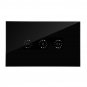 2200W WiFi Smart Wall Touch Light Switch Glass Panel Wireless Remote Control by Mobile APP For Rolle