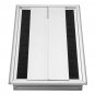 Desktop Socket Aluminum Box Socket Outlet Box Cable Storage Box Hidden Tabletop Clamshell Wire Box