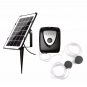 Solar Power Oxygenator 6V 3.5W Solar Powered Panel Oxygenator Aquarium Pond Low Noise Solar Powered 
