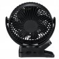 360 Portable 3 Speed USB Clip On Timing Desk Fan Pram Car 5000mAh Rechargeable