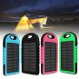 Portable 4000mAh Solar Powered System LED USB Battery Charger Box Case for Camping Outdoor