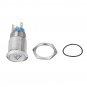 19mm 12V LED Push Button On Off Dome Light Panel Switch