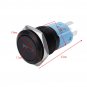 12V 16mm Start Horn Button Momentary Stainless Steel Metal Push Button Switch