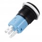 12V 16mm Start Horn Button Momentary Stainless Steel Metal Push Button Switch