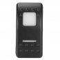 Universal 12V 7 Pins LED Light Switch DPDT ON-OFF-ON Self-locking Rocker Switch