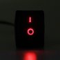 On-Off 4 Pin 12V LED LED Light Rocker Toggle Switch Latching Waterproof