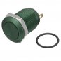 Excellway 5A/16V 12mm 2Pin Button Switch Stainless Steel Momentary Push Button Switch Flat Top 5 Col