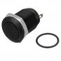 Excellway 5A/16V 12mm 2Pin Button Switch Stainless Steel Momentary Push Button Switch Flat Top 5 Col