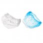 100pcs Non Woven Disposable Hair Shower Cap Pleated Anti Dust Lab Hat White Blue