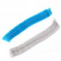 100pcs Non Woven Disposable Hair Shower Cap Pleated Anti Dust Lab Hat White Blue