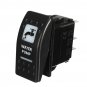 SPST 12V 20A 5 Pins Rocker Switch Blue LED Water Pump Rocker Toggle Switch