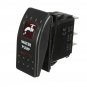 SPST 12V 20A 5 Pins Rocker Switch Blue LED Water Pump Rocker Toggle Switch