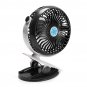 Clip On Oscillating Fan Rechargeable USB Desk Fan Stroller Mini Portable Personal Fan