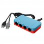 4 Ports GC GameCube Controller USB Adapter Converter For NGC to Wiiu/Switch/PC