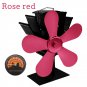 8 Blades Heaters Stove Fan Heat Powered Wood Stove Fan Silent Eco-Friendly Fireplace Fan for Wood Lo