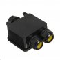 3 Way Waterproof Junction Case Box Electrical Cable Wire Line Connector W/ Terminal