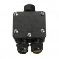 3 Way Waterproof Junction Case Box Electrical Cable Wire Line Connector W/ Terminal
