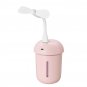DC 5V 2W USB Humidifier 200mL Air Purify Water Meter Cooler Fan Mushroom Night Light Lamp