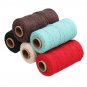 5 Colors 2mm Natural Cotton Twisted Cord Rope Macrame Linen Jute DIY Braided Wire Craft 100Yd