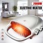 Portable 2000W 220V Mini Electric Heater Fan Desktop Warmer 3 speeds Cold/Hot
