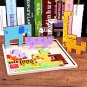 3D Puzzle Game Toy Tetris Wood Animal Jigsaw Puzzle Intellectual 3D Jigsaw Board for Boys Girls Earl