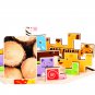 3D Puzzle Game Toy Tetris Wood Animal Jigsaw Puzzle Intellectual 3D Jigsaw Board for Boys Girls Earl