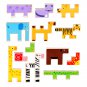 3D Puzzle Game Toy Tetris Wood Animal Jigsaw Puzzle Intellectual 3D Jigsaw Board for Boys Girls Earl