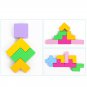 Rainbow Balancing Frame Baby Early Learning Montessori Teaching Aids Wood Blocks Toys