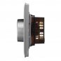 Excellway AC 110~250V 86 Model Wall Switch Light Round Panel Dimmer Switch