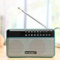 DC 5V Portable FM Radio Speaker Stereo bluetooth TF/USB MP3 Player Sound w/ Battery