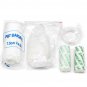 Green First Aid Kit With Bag SOS for Outdoor Camping Travelling Scissors Bandage Disposable Gloves