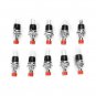 Wendao PBS-110 250V 1A 7mm Self-reset Switch NC Push Button Round 10pcs