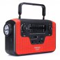 Solar Powered Portable bluetooth Speaker Audio Radio AM FM SW SD Card Hand Crank