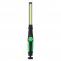 COB LED Work Hand Light Inspection Magnet Rechargeable Flashlight Folding Torch W/USB Cable