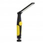 COB LED Work Hand Light Inspection Magnet Rechargeable Flashlight Folding Torch W/USB Cable
