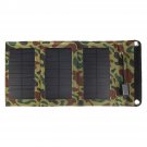7.5W 5.5V Waterproof Portable Foldable Solar Panel Charger with USB Port