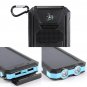 20000mAh Solar Charging Power Bank SOS Mode Portable Cell Phone Solar Charger with Dual USB Charging