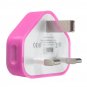 UK USB Plug Charger Mains Wall Home Adapter For Samsung Android Phone Tablets