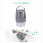 2 in 1 USB Rechargeable LED  Mosquito Dispeller Killer Lamp High/Low Light 360-400NM UV Mosquito Zap