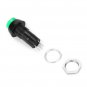Wendao PBS-11B 125V 5A 12mm NO Lock Self-reset Switch Push Button Round 10pcs