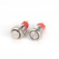 19MM 10A 250V 4Pin LED Light Button Switch Momentary Reset Metal Push Button Switch
