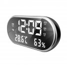 Creative LED Digital Alarm Clock Night Light Thermometer Display USB Charging  Clock