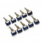 Wendao MTS-102 ON/ON SPDT AC 125V 6A 3 Pins Toggle Rocker Switch 10pcs