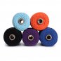 5 Color 3mm 100M DIY Long Macrame Colorful Cotton Twisted Cord Rope Hand Crafts String Braided Wire