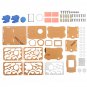 14.7*11.7*7.5cm Acrylic Sheet Ant Farm Feeding Insects Science Educations