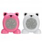 220V 360W Cartoon Bear Style Heater Fan Portable Mini Silencer Electric Heater Fan
