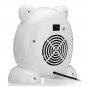 220V 360W Cartoon Bear Style Heater Fan Portable Mini Silencer Electric Heater Fan