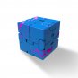 Mini Infinity Magic Cube Stress Relief Toys Aluminum Alloy Anti Anxiety Puzzle Toys Kids Funny Toys