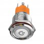 19mm 12V/24V LED On/Off Latching Push Button Switch Self-lock Heavy Duty Metal Switch Waterproof