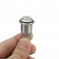 Silver 16mm LED Metal Push Button Latching Switch LED HeadLights Symbol Push Button Switch